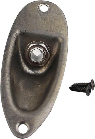 Guyker Rust Guitar String Retainer, String Tree, Vintage String Guide, 2 Piece - Relic, aged nickel in Kuwait