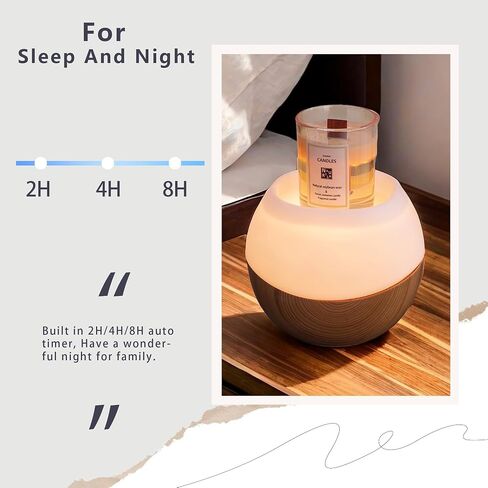 Candle Warmer Lamp, with 2 Bulbs,Bedroom Home Decor,for Home, Office, Bedroom Decor, and Gifts(Wood Texture) in Saudi Arabia