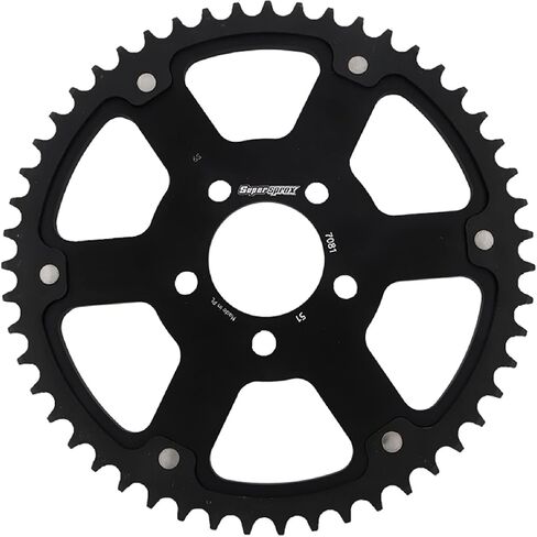Supersprox RST-7081-51-BLK Black Stealth Sprocket in Kuwait