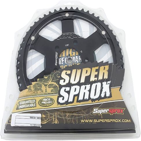 Supersprox RST-7081-51-BLK Black Stealth Sprocket in Kuwait
