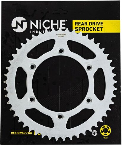 NICHE Drive Sprocket Chain Combo for 2013-2018 Suzuki RMZ250 Front 13 Rear 49 Tooth 520V-X X-Ring 114 Links in Saudi Arabia
