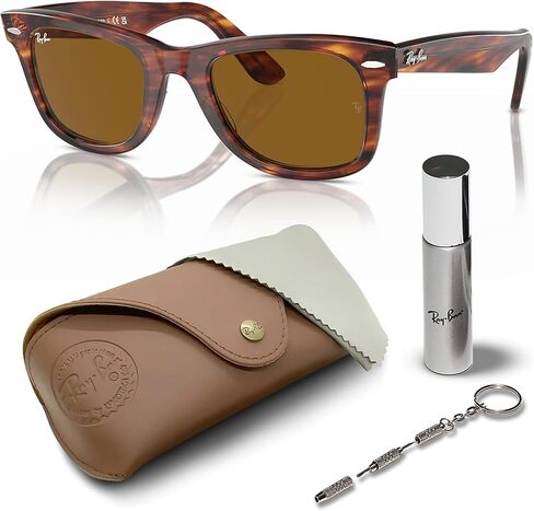 نظارات شمسية Ray-Ban RB2140 Original Wayfarer Classic Polarized Square Shape للرجال والنساء نظارات شمسية كلاسيكية خالدة مع أناقة عصرية - حماية ممتازة من الأشعة فوق البنفسجية - نظارات شمسية للرجال والنساء in Saudi Arabia