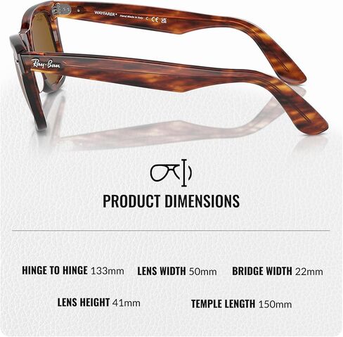 نظارات شمسية Ray-Ban RB2140 Original Wayfarer Classic Polarized Square Shape للرجال والنساء نظارات شمسية كلاسيكية خالدة مع أناقة عصرية - حماية ممتازة من الأشعة فوق البنفسجية - نظارات شمسية للرجال والنساء in Saudi Arabia