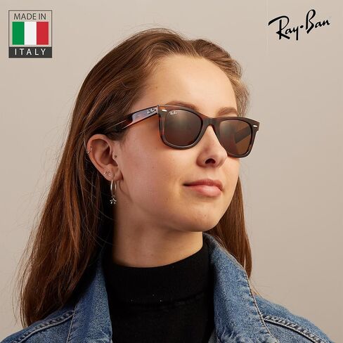 نظارات شمسية Ray-Ban RB2140 Original Wayfarer Classic Polarized Square Shape للرجال والنساء نظارات شمسية كلاسيكية خالدة مع أناقة عصرية - حماية ممتازة من الأشعة فوق البنفسجية - نظارات شمسية للرجال والنساء in Saudi Arabia