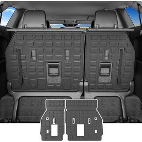 7&8 Seats Cargo Mat Compatible with 21-25 Toyota Sienna Trunk Liner Seat Back Protector Replacement for 2021-2025 Toyota Sienna Accessories in Kuwait
