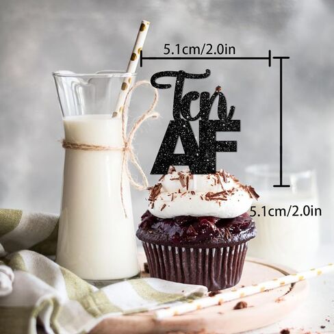 18pcs Black Glitter Dessert Cupcake Pick for Straight Outta 1995 Legend Since 1995 Theme Decor Supplies Men Happy 29th Birthday Party Decoration in Saudi Arabia