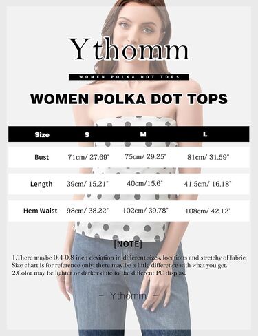 Ythomm Womens Polka Dot Satin Tube Tops Strapless Side Slit Backless Silk Tank Top Casual Bandeau Blouse Going Out Tank Shirt in Saudi Arabia