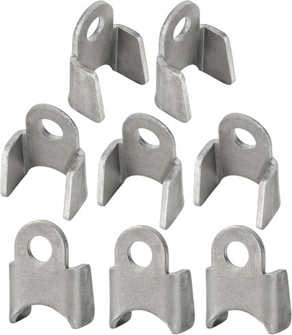 8pcs صدمة Swing Arm Suspension Mount Bracket Swingarm Base Weld-On Kit لـ DIY Electric ATV UTV GO KART GOLF CART BUGGY QUAR in Saudi Arabia