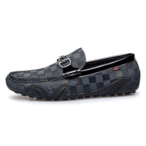 ZRO Men's Genuine Leather Penny Loafers - Slip On Driving Shoes for Business Casual & Daily Wear | Breathable & Comfortable in Saudi Arabia