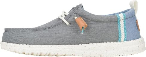 Hey Dude Men's Wally Summer Linen Loafer in Kuwait