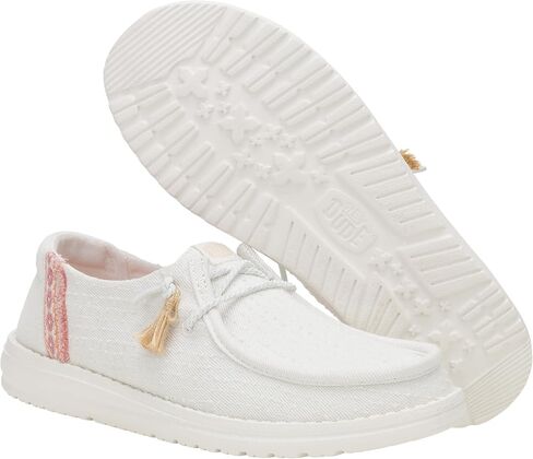 HEYDUDE Wendy Perf Canvas, Women’s Shoes, Women’s Slip-on Loafers, Comfortable & Light-Weight in Kuwait