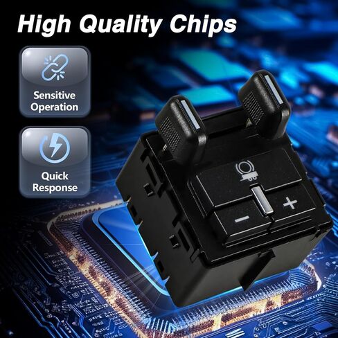 Trailer Brake Control Switch Compatible with Chevy Colorado 2016-2021 Silverado 2014-2020 Suburban/Tahoe 2016-2020, GMC Canyon 2016-2021 Sierra 2014-2019 Yukon Replace# 84108373 23145874 in Saudi Arabia