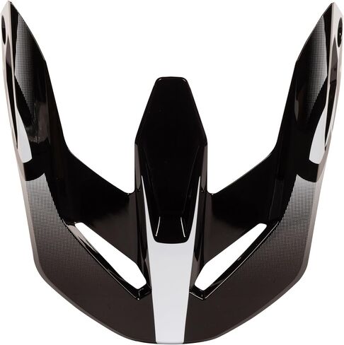 Fox Racing V1 LEED Youth Helment Visor/Peak Black/White in Saudi Arabia
