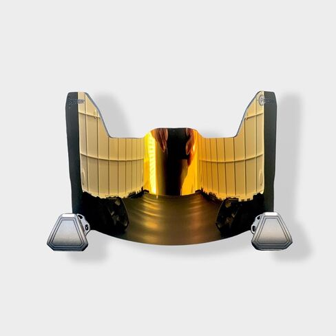 Precision Football Helment Visor // تناسب الأطفال والشباب والبالغين من حماية العين للخوذة ووجه الوجه // Revo Tinted Visor in Kuwait