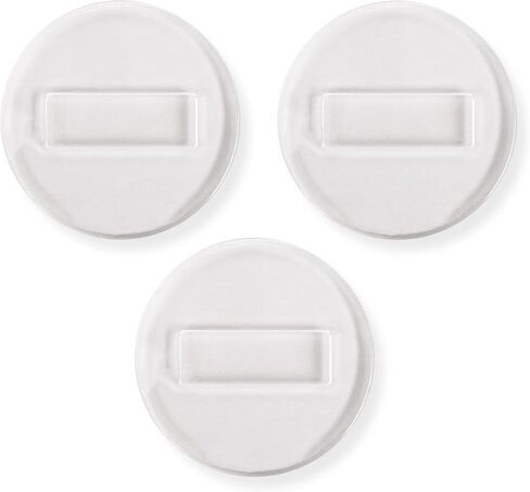 4" Clear Piano Caster Cups for Upright Pianos by Blue Akilades - 4 Pack Invisible Design with Dust Cloth in Saudi Arabia