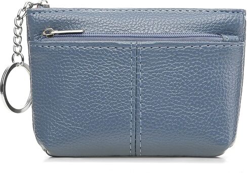 SENDEFN Women's Leather Coin Purse Small Pouch Change Wallet with Keychain in Saudi Arabia