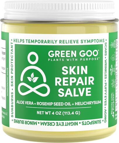 Green Goo Natural Skin Care Salve, Skin Repair and Protection, 1.82-Ounce Large Tin in Kuwait