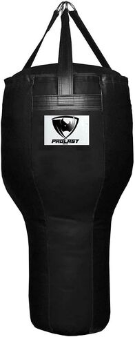 Boxing Angle Heavy Bag - Punching Bag Best for Hook and Upper Cut- UNFILLED (Black and Yellow) in Saudi Arabia