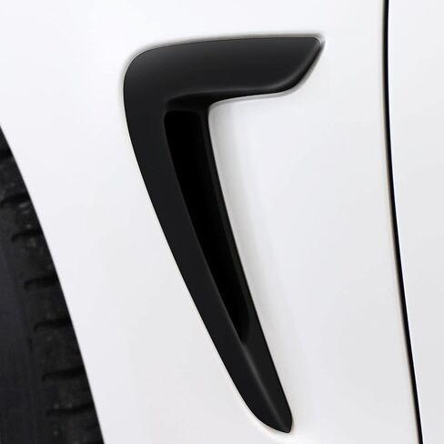 Slickmod Chrome Delete Blackout Vinyl Overlay for 2014-2020 BMW 4 Series F32 F33 Convertible Fender Trim (Gloss Black) in Kuwait