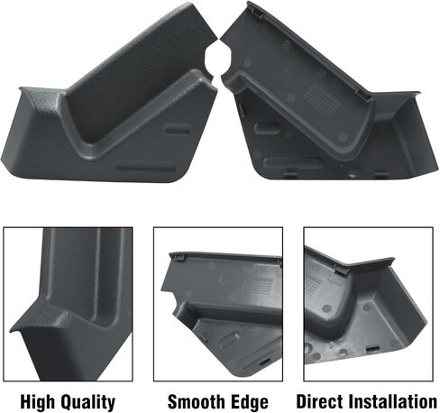 2PCS Compatible with Ford F150 Seat Trim Cover Panel and Seat Switch Housing Bezel 2009-2014, Front Left Driver Side Seats Panel Replacement Cover BL3Z1561693AB BL3Z14A706EB-Steel Grey in Saudi Arabia