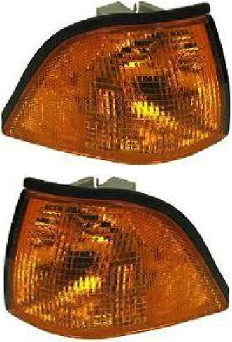 لعام 1992-1999 BMW 318I Park/Signal Lights Driver و Caseger Side Coupe/Convertible ؛ Park/Signal Combination BM2520107 BM2521107 | 63138353283 63138353284 in Kuwait