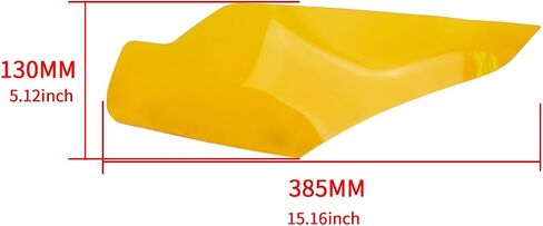 PANICAL Headlight Protection Glass Decorative Transparent Acrylic for Honda Goldwing GL1800 GL1800B F6B 2018-2025 Motorcycle (Orange) in Saudi Arabia