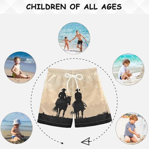 visesunny Boys Swim Trunks Board Shorts Little Boys Bathing Suit Swimsuit Boy Swimwear Toddler to Big Kid Sizes (2T - 14-16) in Kuwait