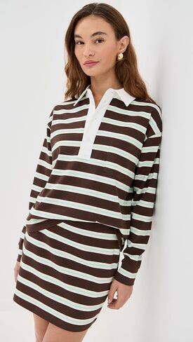 Le Bop Women's Hayley Variegated Polo in Kuwait