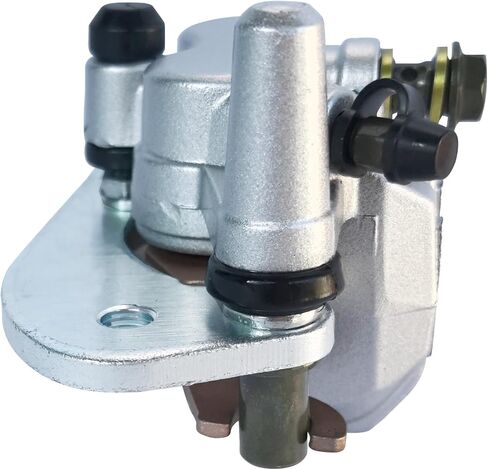 Rear Left & Right Brake Calipers Set with Pads Compatible with Yamaha Rhino 700 YXR700 Viking 700 YXM700 YXC700 Wolverine YXE70 YXF85 Part # 1XD-2580W-00-00 1XD-2580V-00-00 in Saudi Arabia
