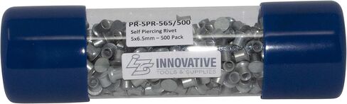 Innovative Tools & Supplies Self-Piercing Rivets 5mm (w) x 6.5mm (h) (12 Pack) in Saudi Arabia