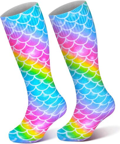 Kids Soccer Socks Toddler Knee High Soccer Baseball Socks for Girls in Saudi Arabia