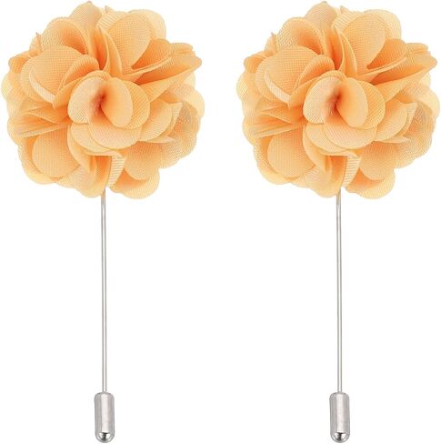 Patikil Flower Boutonnieres PIN ، دبوس طية صدر السترة للرجال كاميليا زهرة لبدلة التخرج الزفاف الذكرى التخرج الإكسسوارات in Saudi Arabia