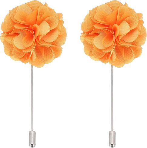Patikil Flower Boutonnieres PIN ، دبوس طية صدر السترة للرجال كاميليا زهرة لبدلة التخرج الزفاف الذكرى التخرج الإكسسوارات in Kuwait