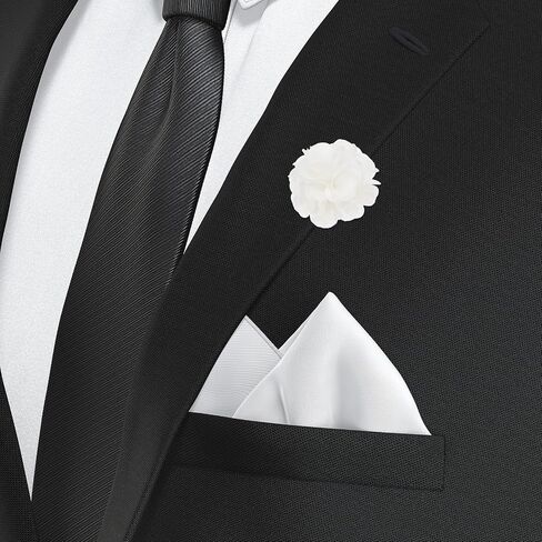 Patikil Flower Boutonnieres PIN ، دبوس طية صدر السترة للرجال كاميليا زهرة لبدلة التخرج الزفاف الذكرى التخرج الإكسسوارات in Kuwait