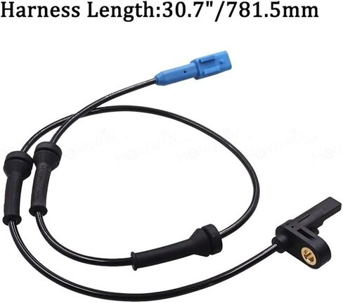 ABS Sensor Rear R=L Wheel Speed ABS Sensor Fit for Peugeot 206 2A/C 2D 206+ 1.1 1.4 1.6 2.0 98-19 454599 4545.A0 0986594553 9640055280 4545.F4 ABS Wheel Speed Sensor(Rear 1pcs) in Saudi Arabia