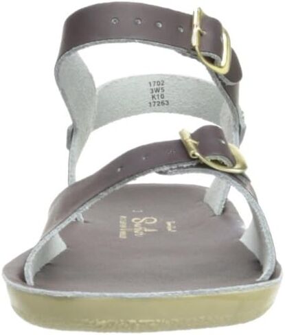 Salt Water Sandals by Hoy Shoes Surfer Hook & Loop (Toddler/Little Kid) White 9 Toddler M in Saudi Arabia