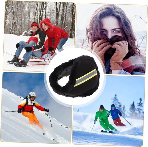 Fluorescent Strip Earmuffs Warmers Ear Warmer Ear Muffs for Cold Weather Ear Covers Protection Winter in Saudi Arabia