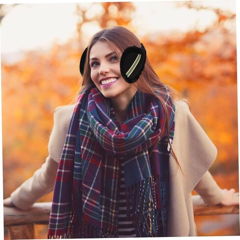 Fluorescent Strip Earmuffs Warmers Ear Warmer Ear Muffs for Cold Weather Ear Covers Protection Winter in Saudi Arabia