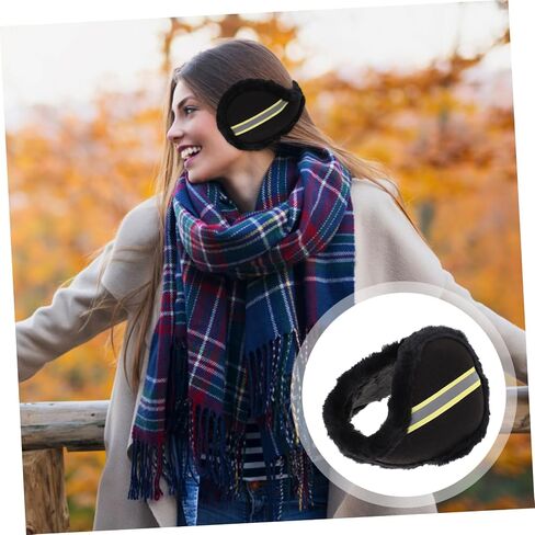 Fluorescent Strip Earmuffs Warmers Ear Warmer Ear Muffs for Cold Weather Ear Covers Protection Winter in Saudi Arabia