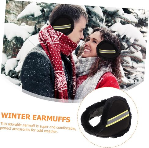 Fluorescent Strip Earmuffs Warmers Ear Warmer Ear Muffs for Cold Weather Ear Covers Protection Winter in Saudi Arabia