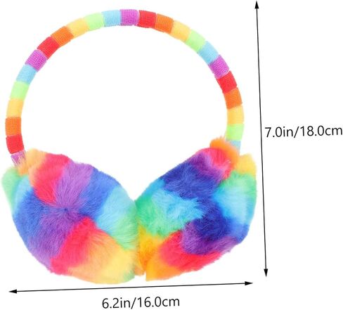 Homoyoyo Baby Ear Muffs reknated leate white fur ear cover cover roof for Winter in Saudi Arabia