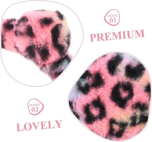 Homoyoyo Earmuffs Ear Warmers Protective Ear Headband Ear Warmer Plush Earmuff Foldable Furry Winter Ear in Saudi Arabia