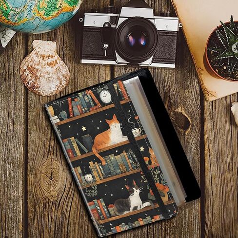 صور ألبوم 4 × 6 - 120 صورة تغطية جلدية بو ، ألبوم صغير لطيف مع فرقة مرنة قوية ، لألبوم كتاب عائلة عائلة الزفاف ، كات على رف الكتب in Kuwait