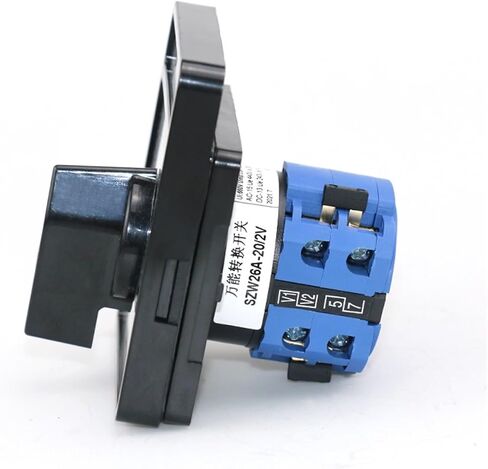 SZW26/LW26-20/2V Voltmeter Manual 20A 660V Knob Universal Changeover Cam Switch 2 Pole in Saudi Arabia