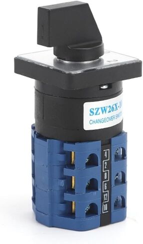 SZW26/LW26-10 10A 1-0-2 D101.1 D202.2 D303.3 التحويل المحدد ، مفتاح اختيار المقبض الدوار العالمي على (10A D303.3) in Saudi Arabia
