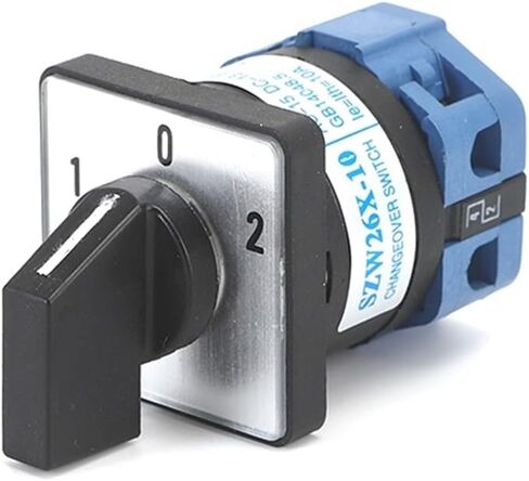 SZW26/LW26-10 10A 1-0-2 D101.1 D202.2 D303.3 التحويل المحدد ، مفتاح اختيار المقبض الدوار العالمي على (10A D303.3) in Saudi Arabia