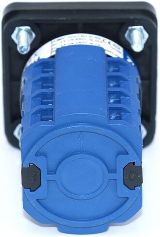 SZW26/LW26-20 20A 660V Off ON 4 Phase 16 Terminals Power Knob Rotary Cam Universal Switch 64X64 Mm 48X48 Mm Panel Mount(C08.4 Off ON 64X64mm) in Saudi Arabia