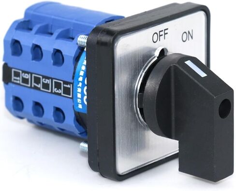 SZW26/LW26-20/C06.3 20A نقل المحدد CAM CAM Universal Off 3 Pole 2 Position 64x64 48x48 MM لوحة (C06.3 قبالة على 64 × 64 ملم) in Saudi Arabia