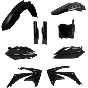Acerbis Full Plastic Kit Black for Honda CRF250R 2010-2013 in Saudi Arabia