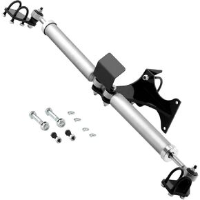 Dual Steering Stabilizer Super Duty 2" 8" Front Mounting Hardware Shock for Ford for F250 SuperDuty 2005-2022 for F350 SuperDuty 2005-2022 Sliver WVCOKP MXR03FXZL in Kuwait